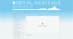Desktop Screenshot of digitalheritage2013.org